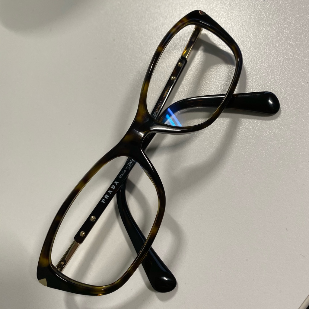 Tortoise Shell Prada Frames